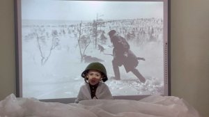 В землянке
А.А Сурков