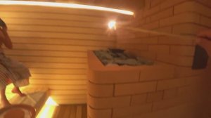 Баня перед запуском в эксплуатацию с построенными мной камином и печью.