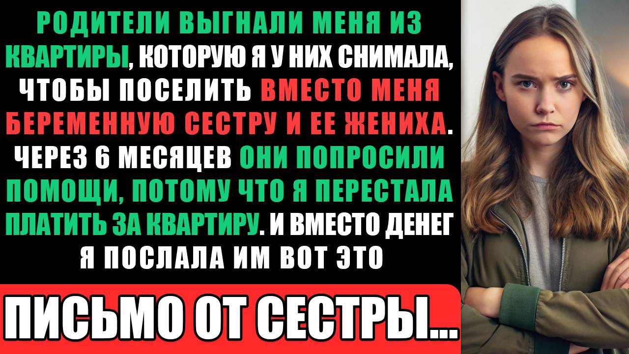 Родители Выгнали Меня Из Квартиры, Которую Я Снимала, Чтобы Перевезти Беременную Сестру И Ее Жениха