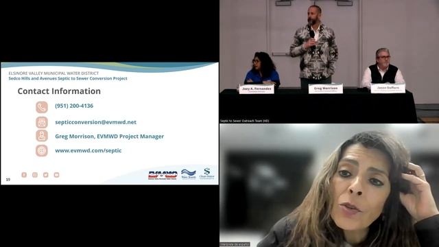 EVMWD Septic to Sewer Conversion Project Community Meeting - Feb. 22, 2023 смотреть онлайн