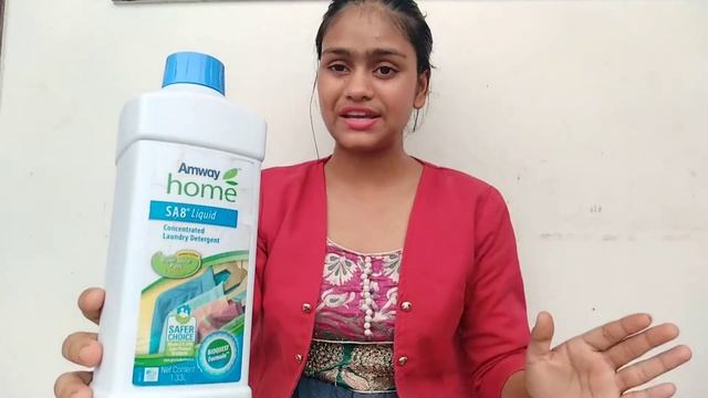sa8 liquid concentrated laundry detergent ( review in hindi) Amway home. смотреть онлайн