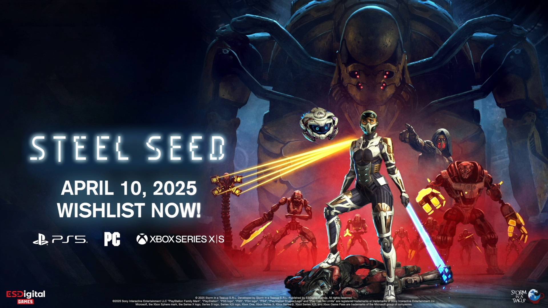 Steel Seed. Спасаем человечество в образе симпатичного киборга.