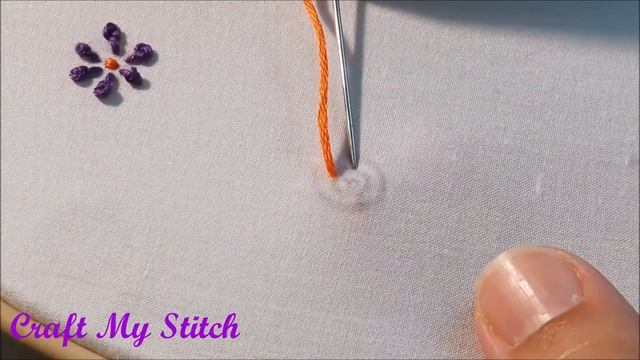 Hand embroidery for beginners | 10 easy mini flowers