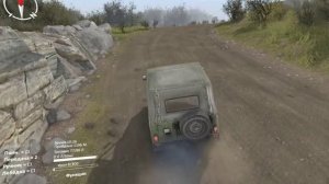 Games for the soul. #2 Spintires 2014 Прохождение на уазике полноприводном через шоссе