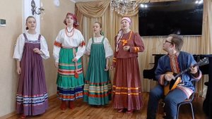 квартет: Возняк Мария, Душутины-Герберт Ульяна и Валерия, Полторацкая Н.В. Народное пение 2 группа