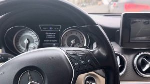 Автоматическая парковка в Mercedes GLA 2014 г/в