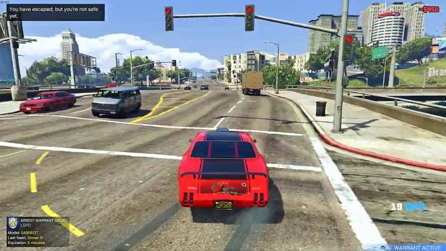 Chase Me! #39 Chevrolet Chevelle - Sabre Turbo - GTA 5 Funny Moments Mods Cheats Evade смотреть онлайн