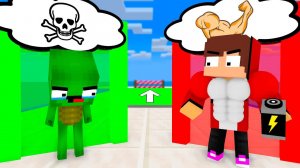 ЧЕЛЛЕНДЖ по бегу в мире Майнкрафт - Майнкрафт Анимация