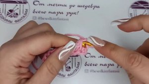 Тунисское вязание. Простой тунисский столбик (ПР)