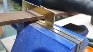 Изготовление разметочного приспособления к стальной линейке