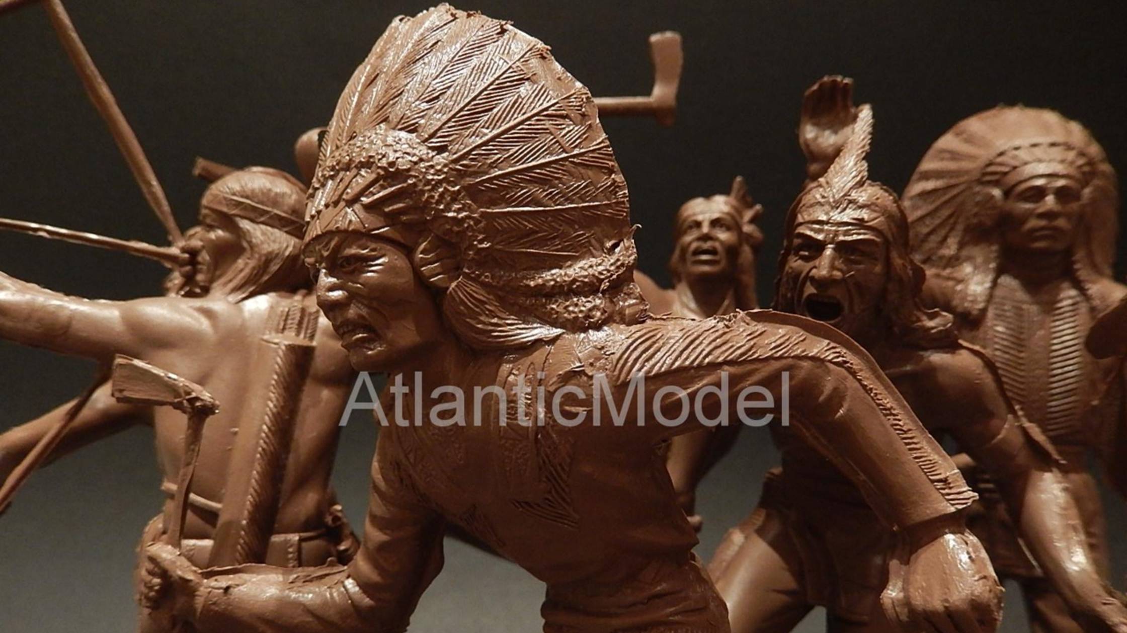 солдатики Marx Индейцы и ковбои 150 мм смотреть онлайн