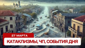 Катаклизмы за день 27.03.2025. Новости, ЧП, события дня