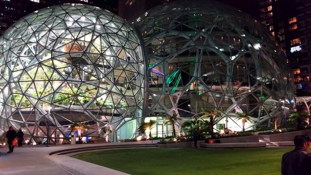 Amazon Spheres Seattle Washington смотреть онлайн