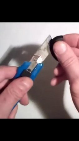 Как отломать затупившееся лезвие канцелярского ножа