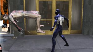 ЧЕЛОВЕК ПАУК В ЧЁРНОМ  | ЧЕЛОВЕК ПАУК В СИМБИОТИЧЕСКОМ КОСТЬЮМЕ