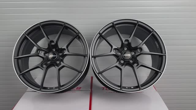 Диски CN Forged 2161B 20 8.5/9.5J вес 11kg Satin Black Machine Lip