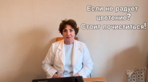 Если не радует цветение, стоит почиститься.