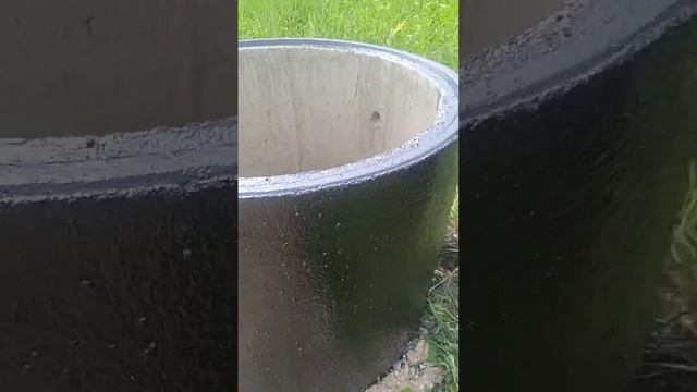 Гидроизоляция бетонных колец - септик из колец смотреть онлайн