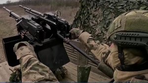 Огневые группы Росгвардии дежурят на самых опасных участках вдоль линии боевого соприкосновения.