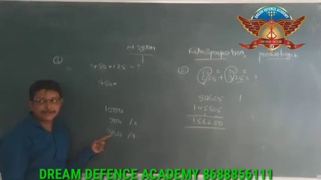 Dream Defence Academy, Maths class. Ph.86 888 56 111