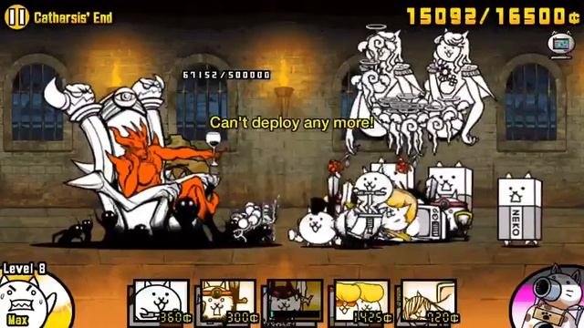[The Battle Cats] Meatshield Spam Battle (skip to 1:50) in Catharsis' End смотреть онлайн