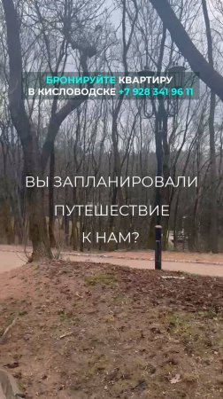 Вы запланировали путешествие в Кисловодск в 2025 году