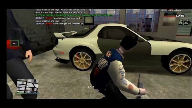 LPRP - REVIEW MOBIL RX-7 AMEMIYA X SPIRIT R PUNYA RION RHONIZ || GTA SAMP ROLEPLAY