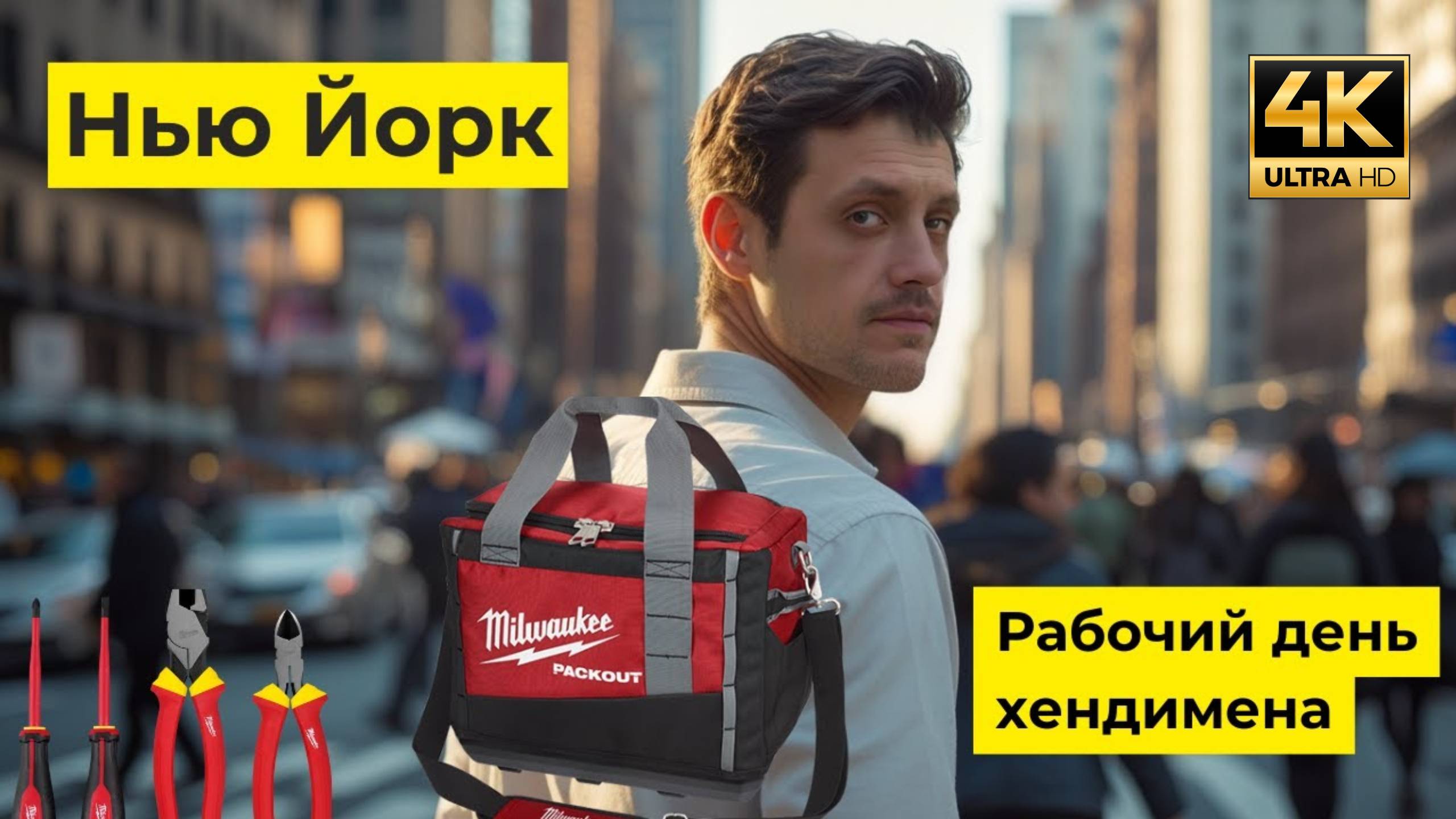 Нью Йорк - Рабочий день на Манхэттене в формате 4К  (Кирилл Freedom)