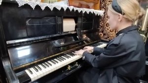 Играем с Настей на пианоле 19 века!