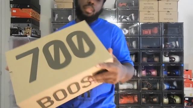 YEEZY 700 WAVE RUNNER IN HAND  JORDAN 13s PUSHED BACK