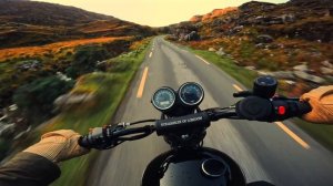 Поездка на рассвете| Мотоцикл на рассвете| Triumph Scrambler 900| Scrambler of London