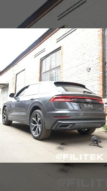 Тюнинг выхлопной системы Audi Q8 3 литра
