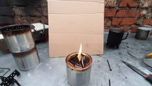 Свеча окопная малодымная. Режим простой свечи. Ни дыма, ни копоти, ни запаха.