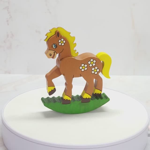 Лошадка Игривая, мастерская Лещенко Игоря, заготовки + смотреть онлайн