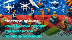 Мастера дронов: как в России готовят специалистов по беспилотникам