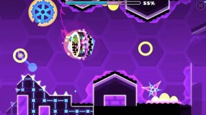 Geometry Dash - Hexagon Force (100% All Coins)
