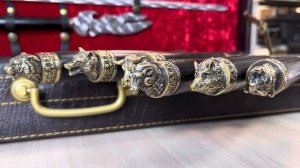 Набор шампуров с литыми ручками