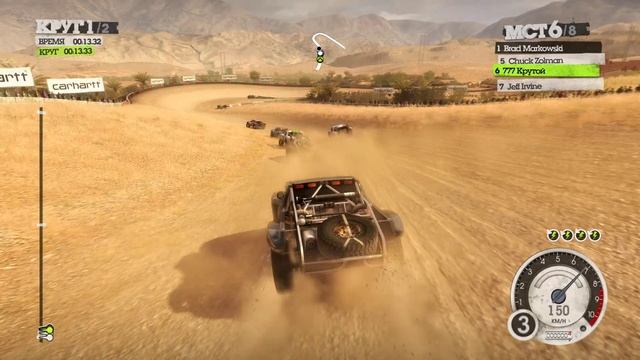 Colin McRae  Dirt 2 - 8, 9, 10  гонка