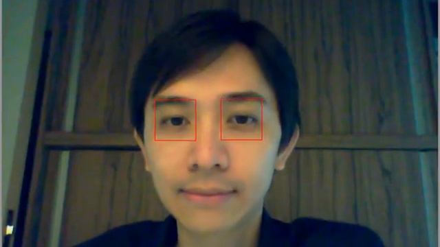 eye detection, processing + opencv