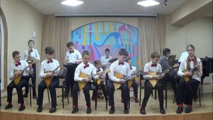 Ансамбль  балалаечников "ОКС-бэнд-БАЛАЛАЙКА" (ДШИ№2 г. Орск)-С. Колган "Несказанная осень".