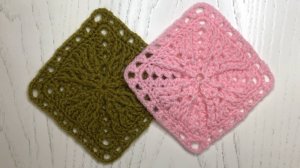 "Рельефный квадрат" – Объемный и Красивый Мотив Крючком!