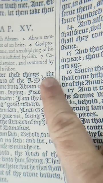 Genesis 15.1 has circuit reckonings rendered in the 1611. Are you #nearsighted or #farsighted ? смотреть онлайн