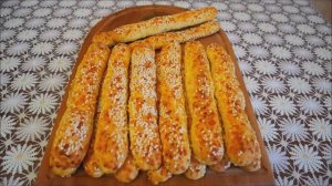 ХЛЕБНЫЕ палочки с СЫРОМ и АРОМАТНЫМИ травами ПАЛОЧКИ к чаю к кофе на перерыв Выпечка рецепты