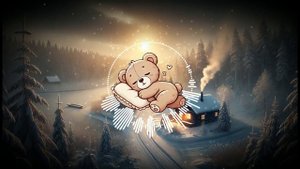 4К Зимняя спокойная музыка для отдыхай, сна и медитации - Пианино