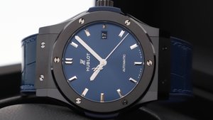Hublot Classic Fusion Ceramic Blue 42 mm 542.CM.7170.LR