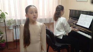 Резвова Арина - Божья коровка Й.Брамс