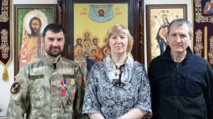 Благодарность Предстоятелю и прихожанам ИПЦ от военных в Харьковской области