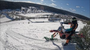 Маршрут до Усьвы, март 2025 год.