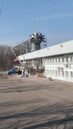 Детская железная дорога в Донецке