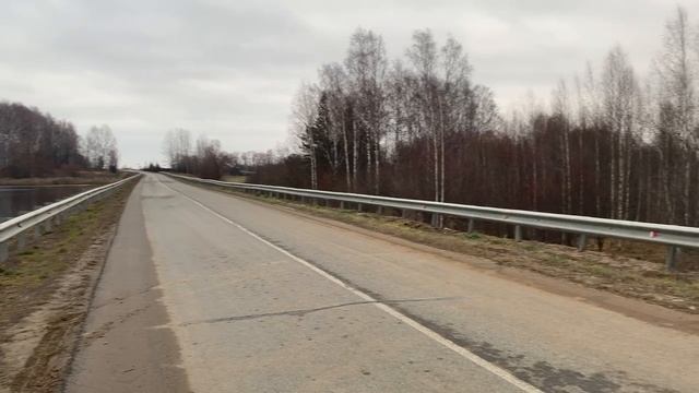Плотина в Великополье, Оршанский район, Республика Марий Эл. Ноябрь 2024.